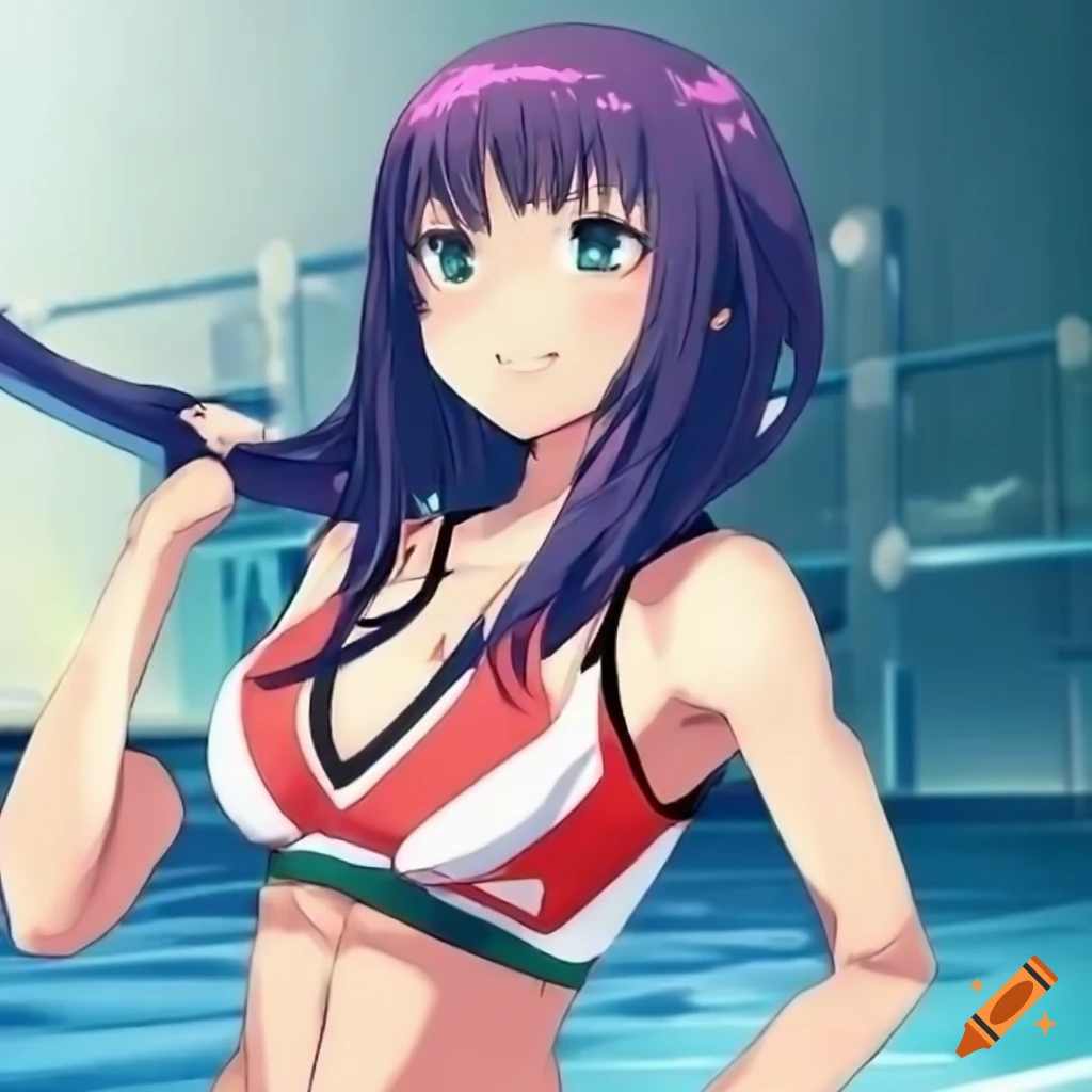 Anime girl athletes
