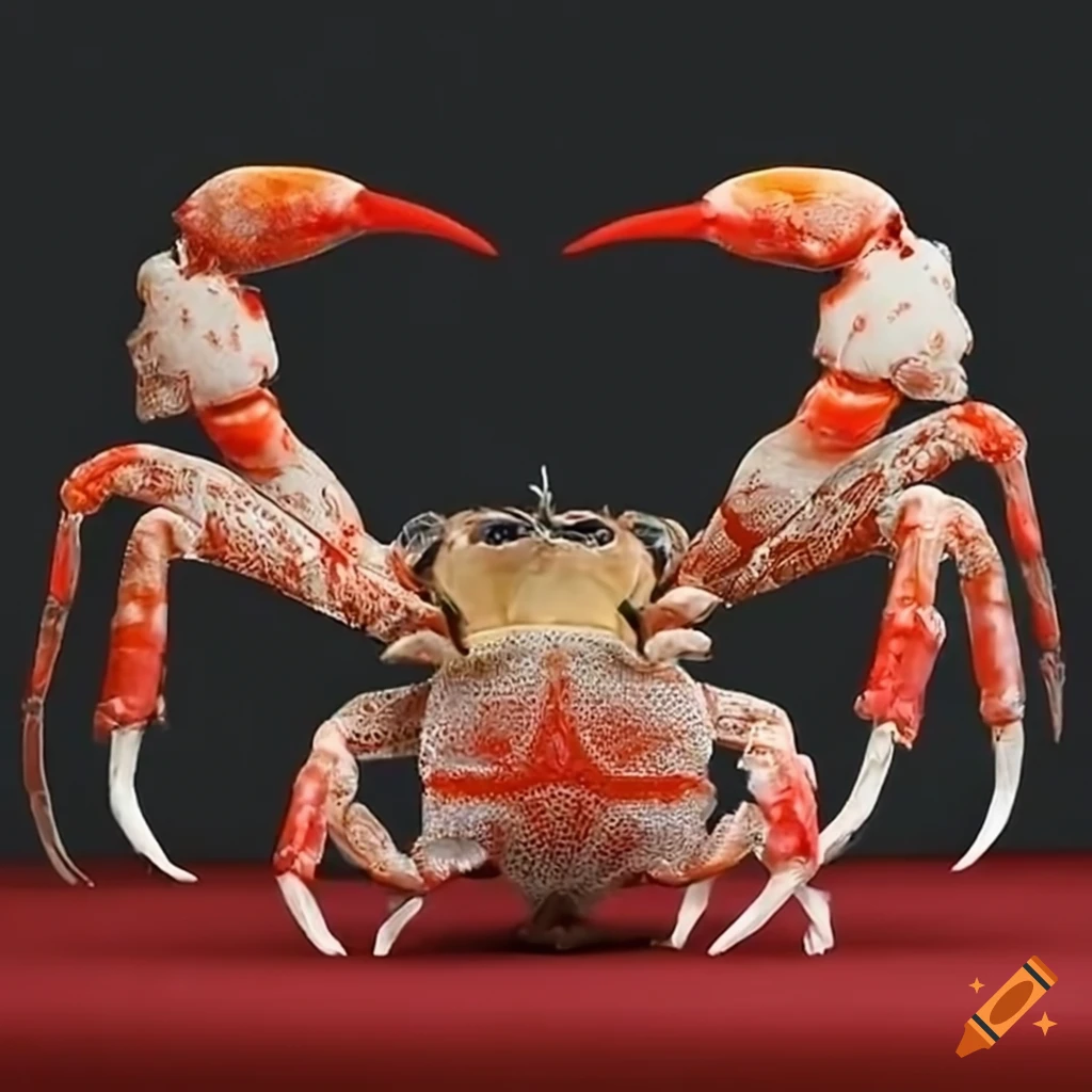 Nihon Buyo Traditional Dance with crab claws