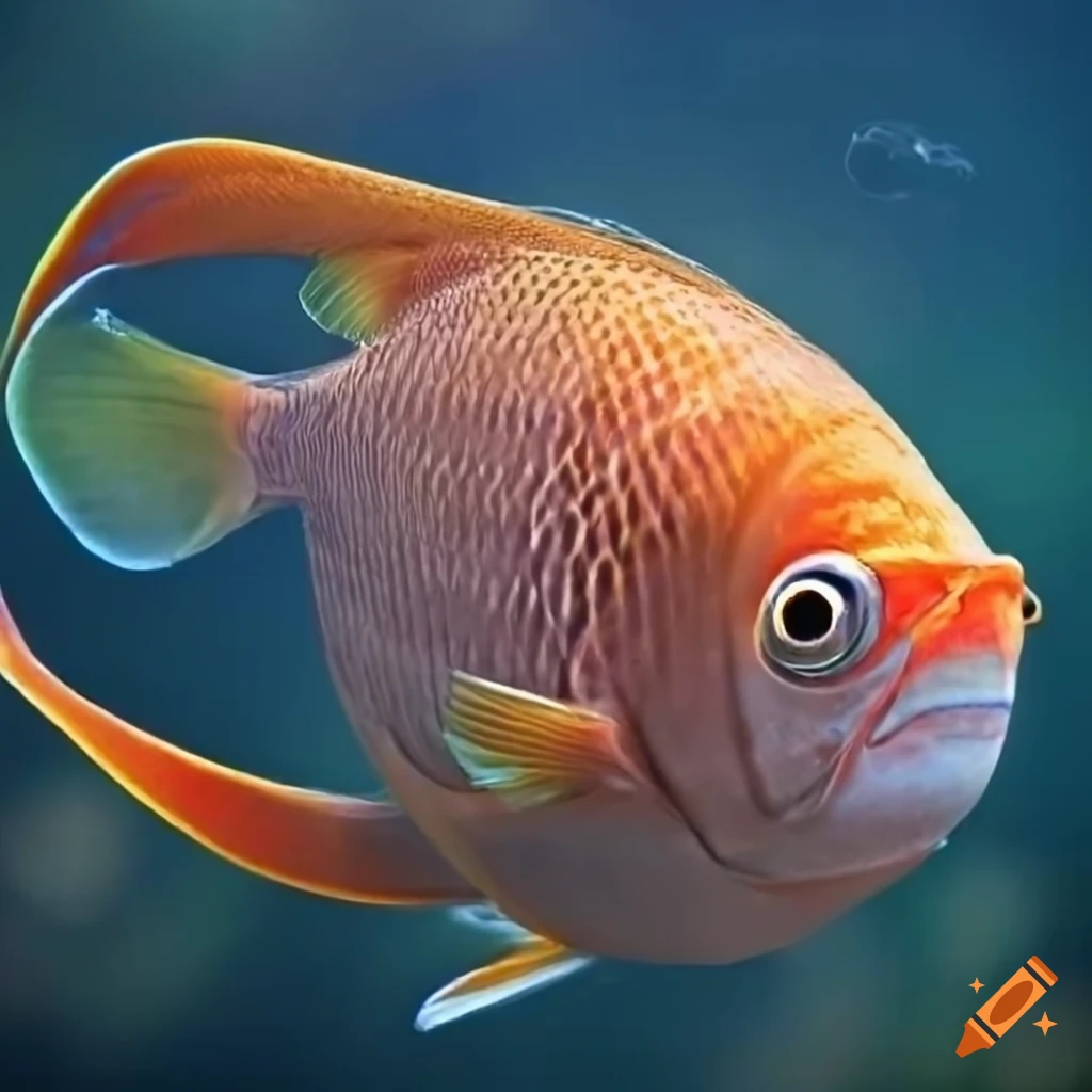 Fishes swimming in water