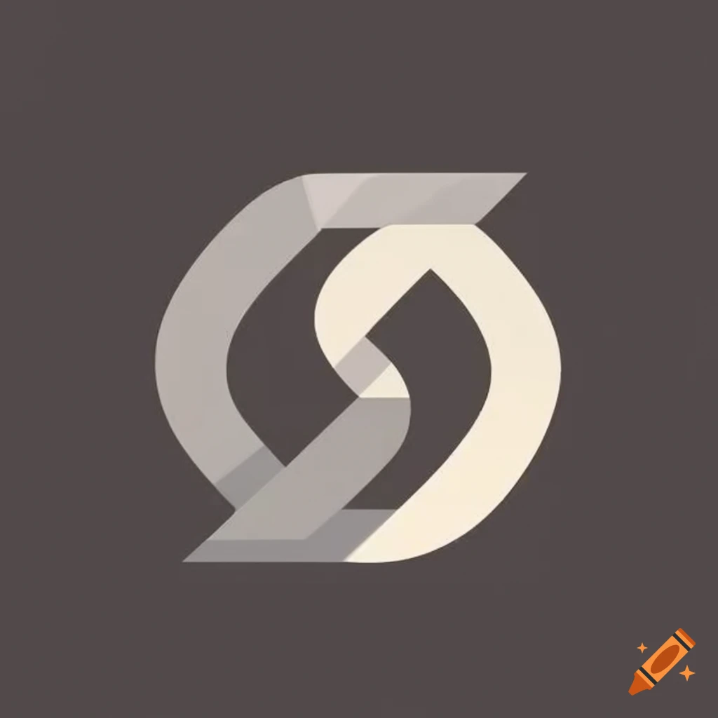 Stylized Bauhaus logo for eco-friendly agreement