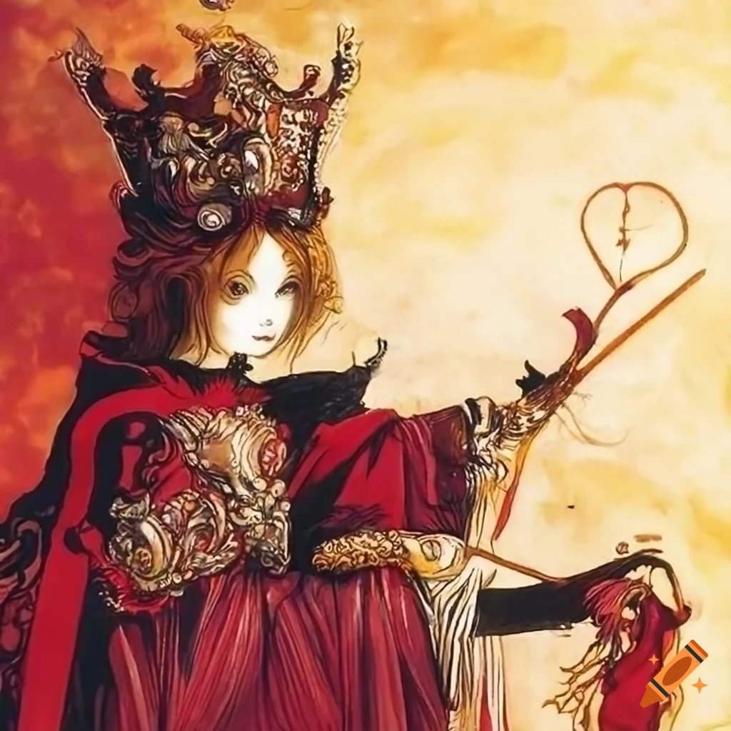 Saint Martin of Tours in the style of Yoshitaka Amano on Craiyon