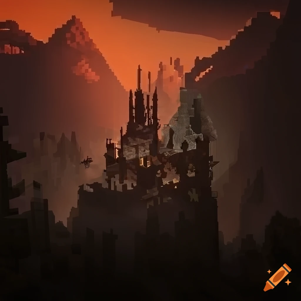 Large scale isometric terrain for various fantasy games