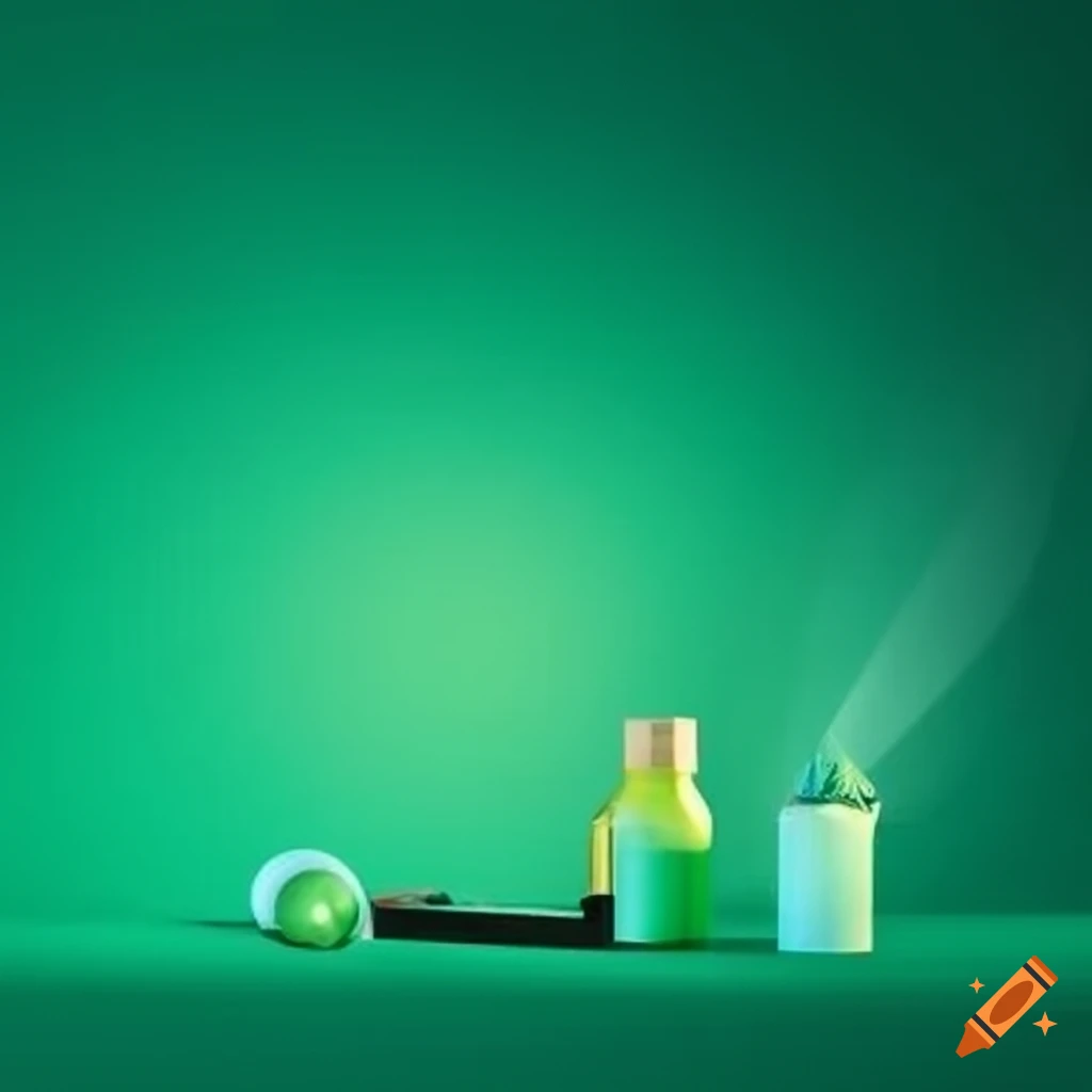 Eco-friendly packaging and printing website banner with light green color theme