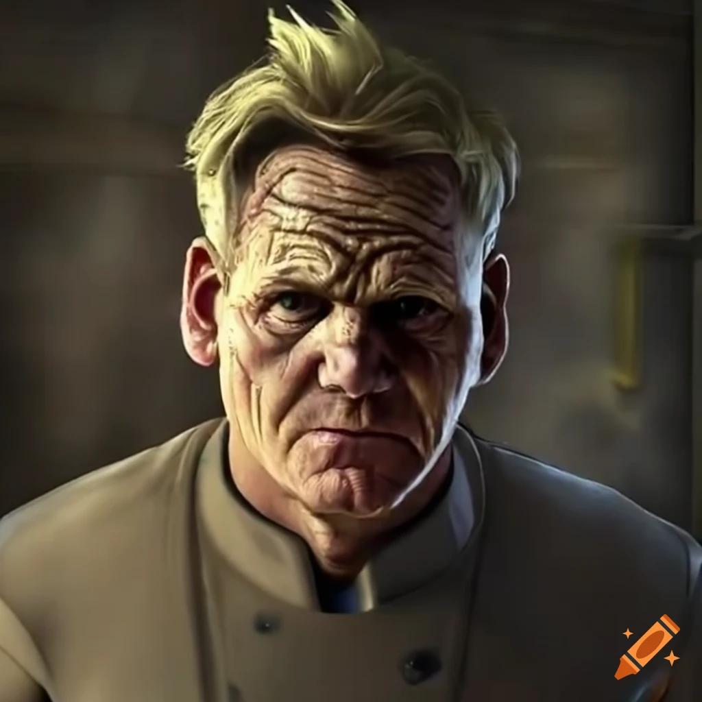 Gordon Ramsay in a Fallout Vault