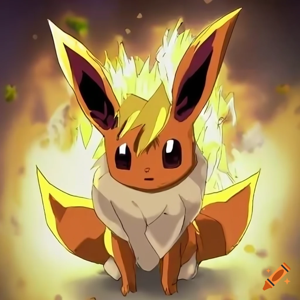 Super Saiyan Eevee By Pin Page