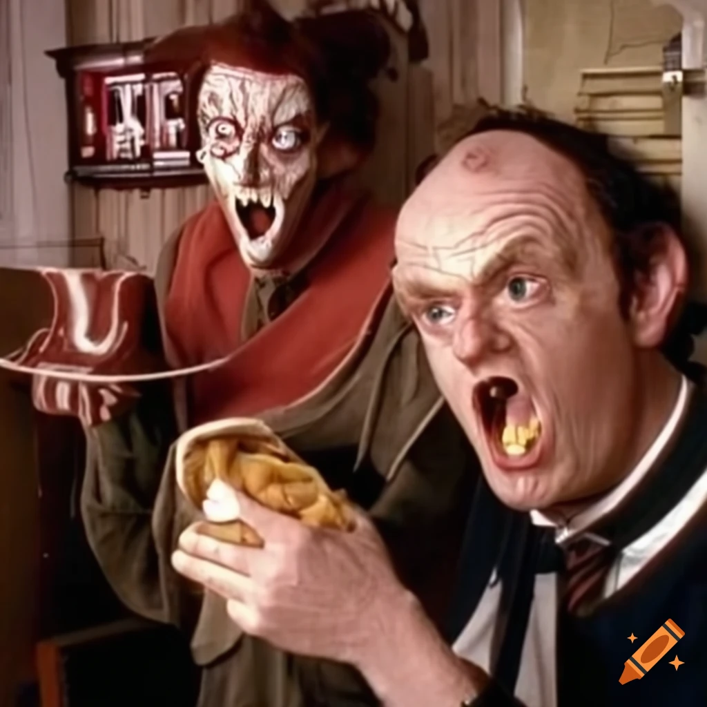 Welsh comedy series featuring a demon masquerading as a chip shop worker