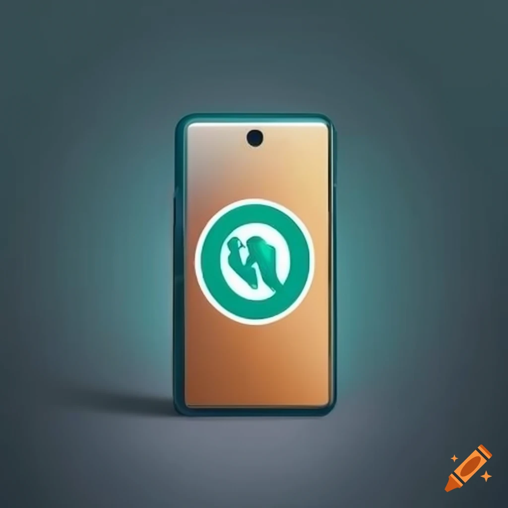 Smartphone with African inspired logo design