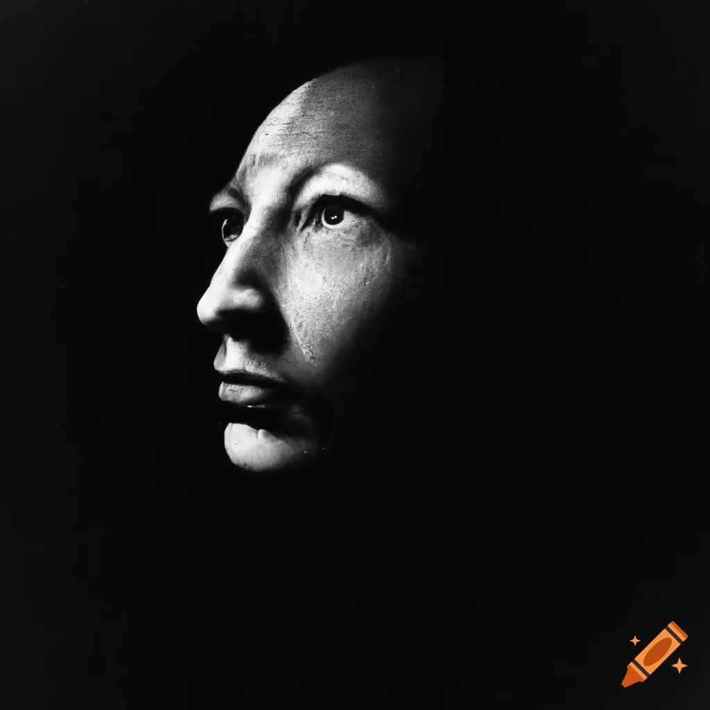 Black and white dada collage for the vein conductor album cover in 90s