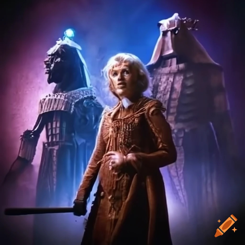 1980s Doctor Who scene: "The Saga of Crystar, Crystal Warrior"