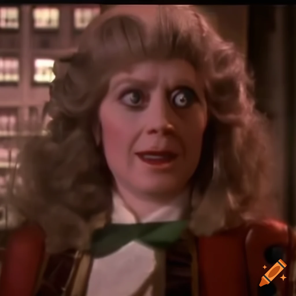 1980s Doctor Who scene: 'Amethyst, Princess of Gemworld'