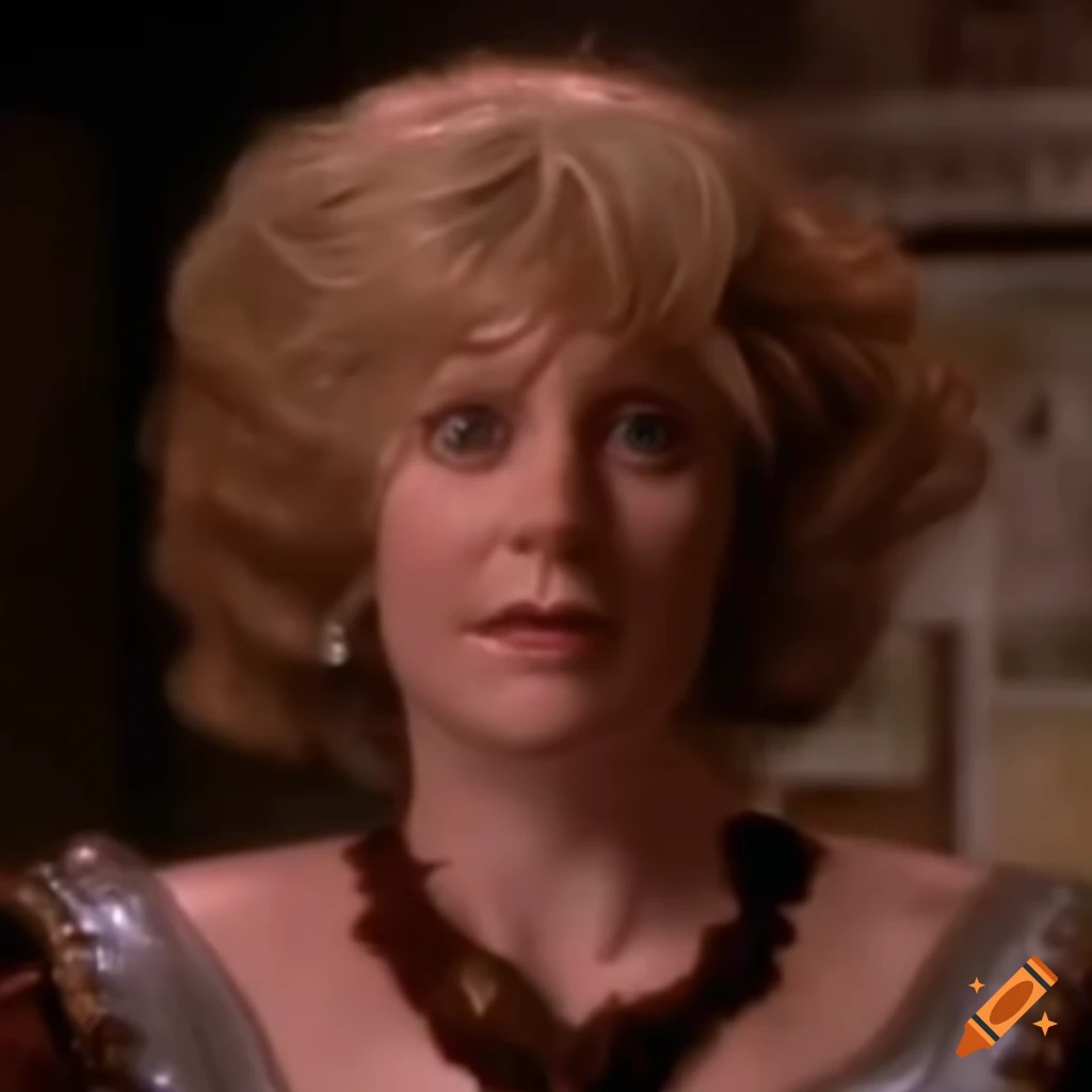 1980s Doctor Who scene: 'Amethyst, Princess of Gemworld'