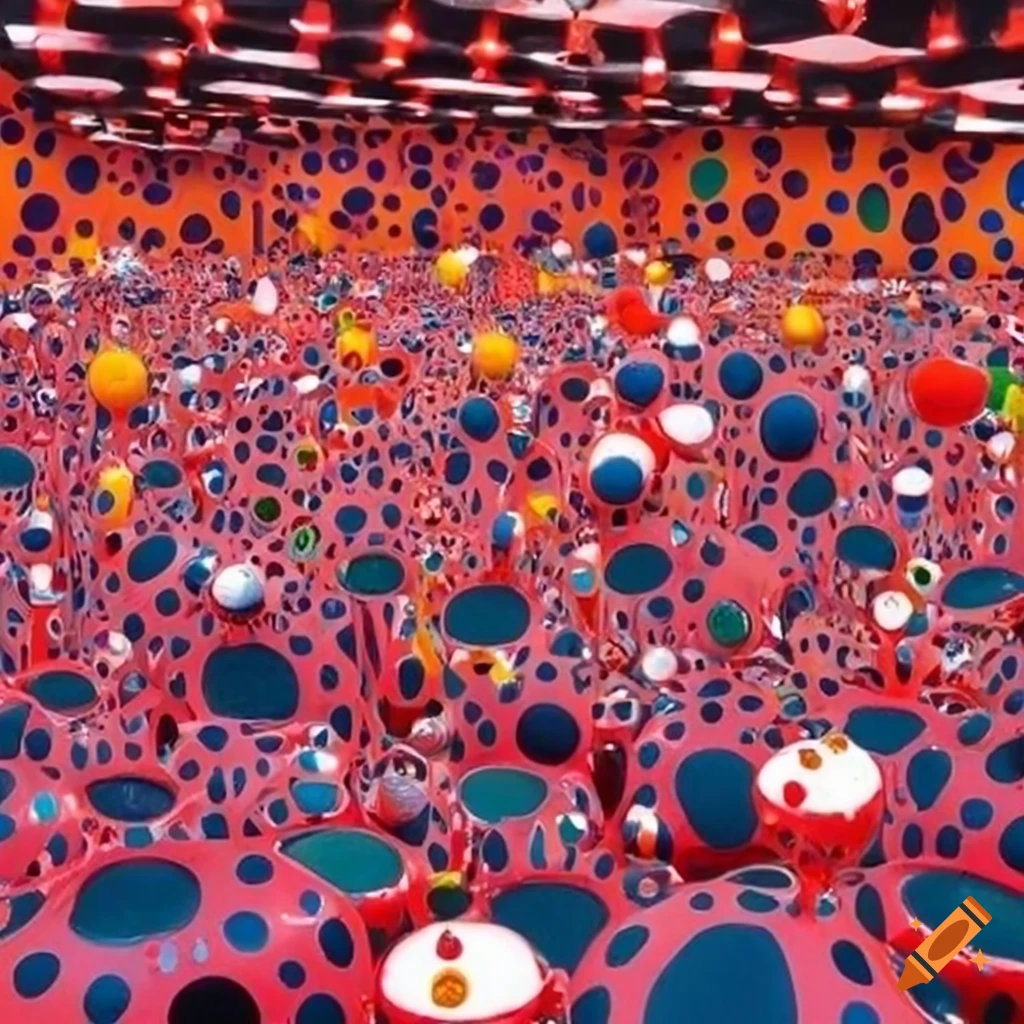 Yayoi Kusama Artwork On Craiyon