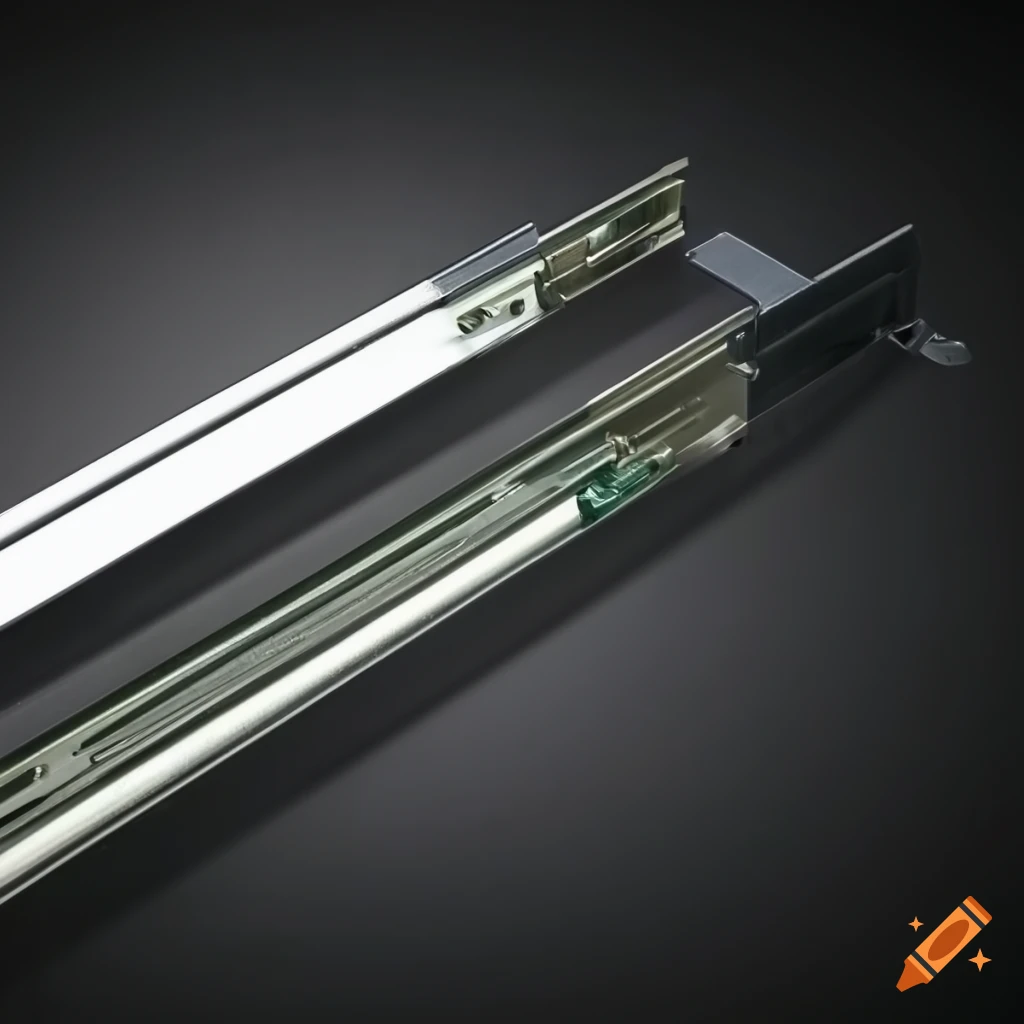 Drawer slides or telescopic channel on Craiyon