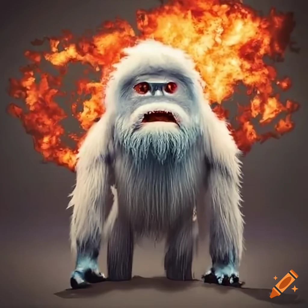 Sign post for a Beard and a Yeti YouTube channel next to an explosion