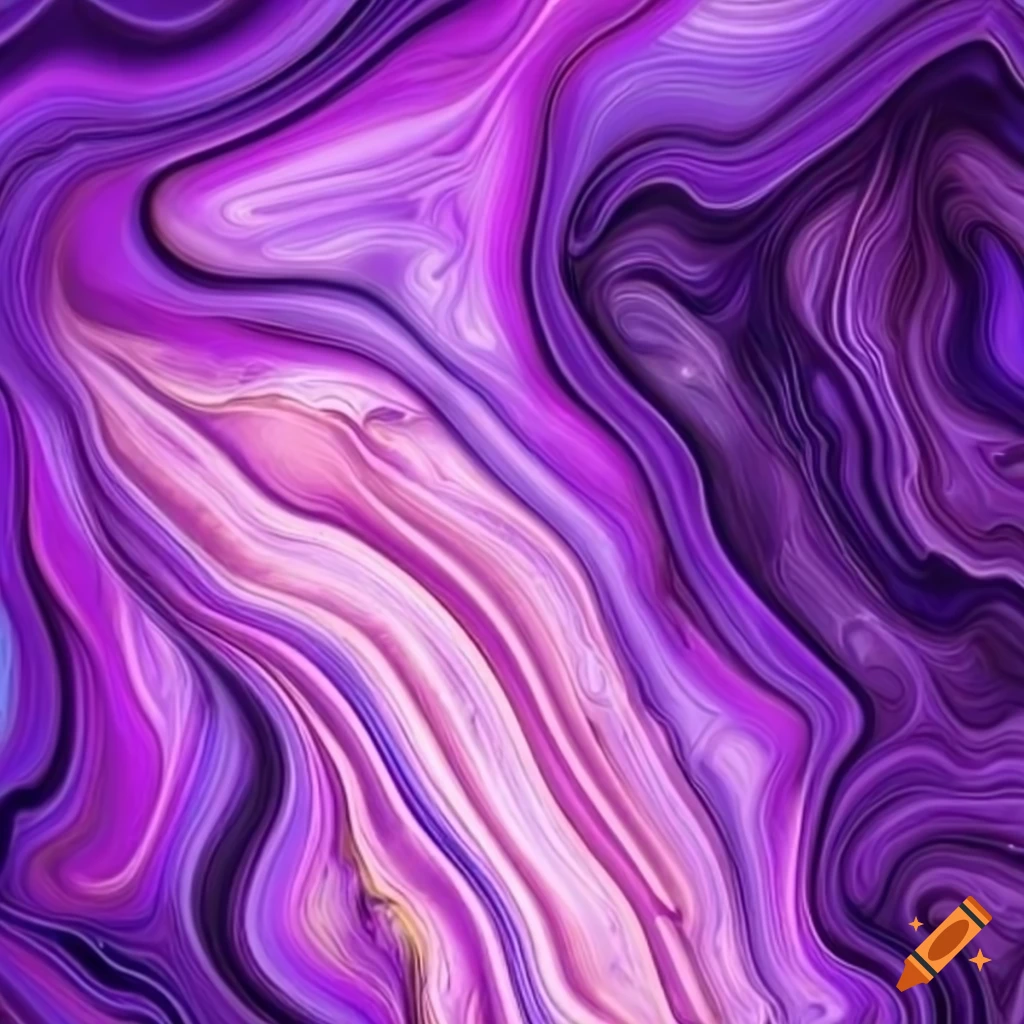 Purple and pink realistic marble print design