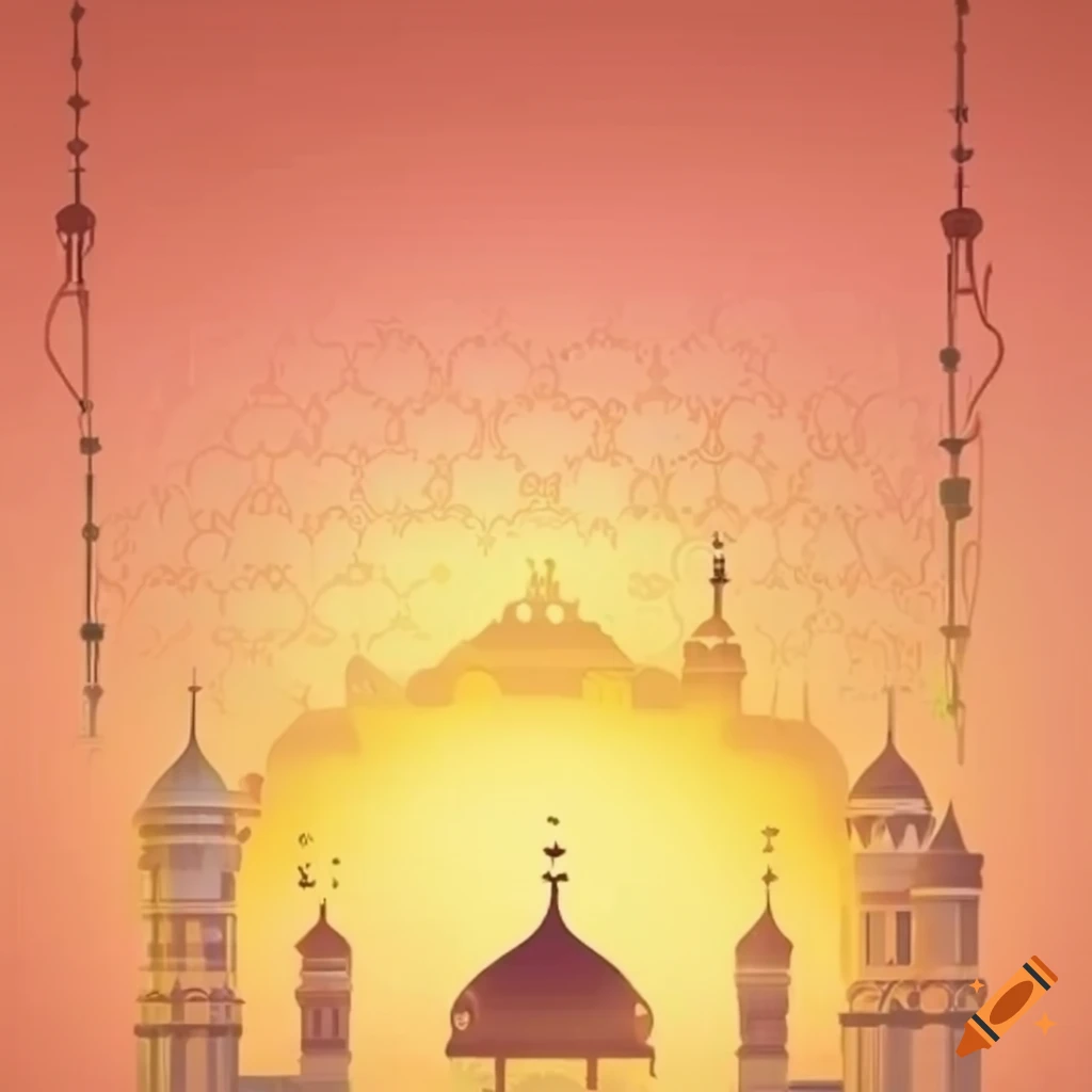 Ramadan wallpaper template