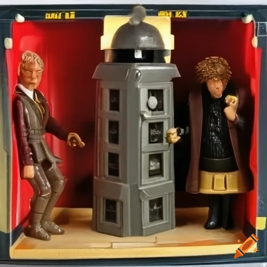 Doctor Who 1980s cavernous greenhouse set from "Flight of the Scorpion People"