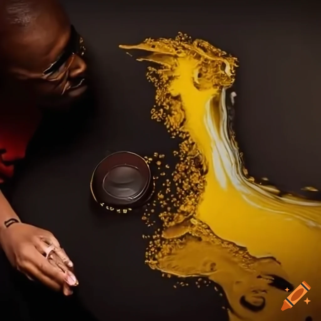 Mustard spilled on a laptop keyboard