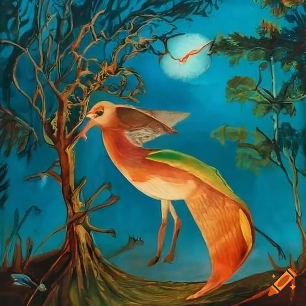 Peaceful nature scene with falling leaf, lapping water, and bird in flight
