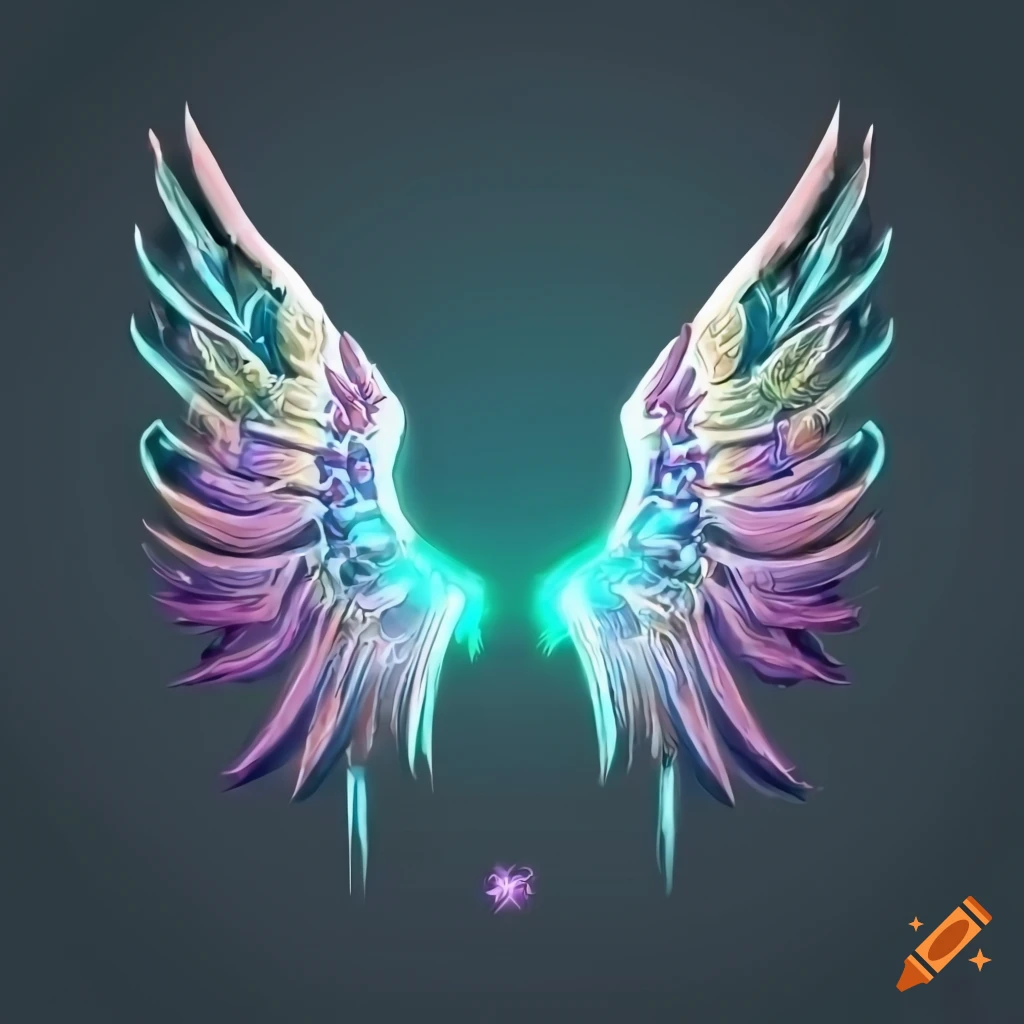 Angelic wing logo