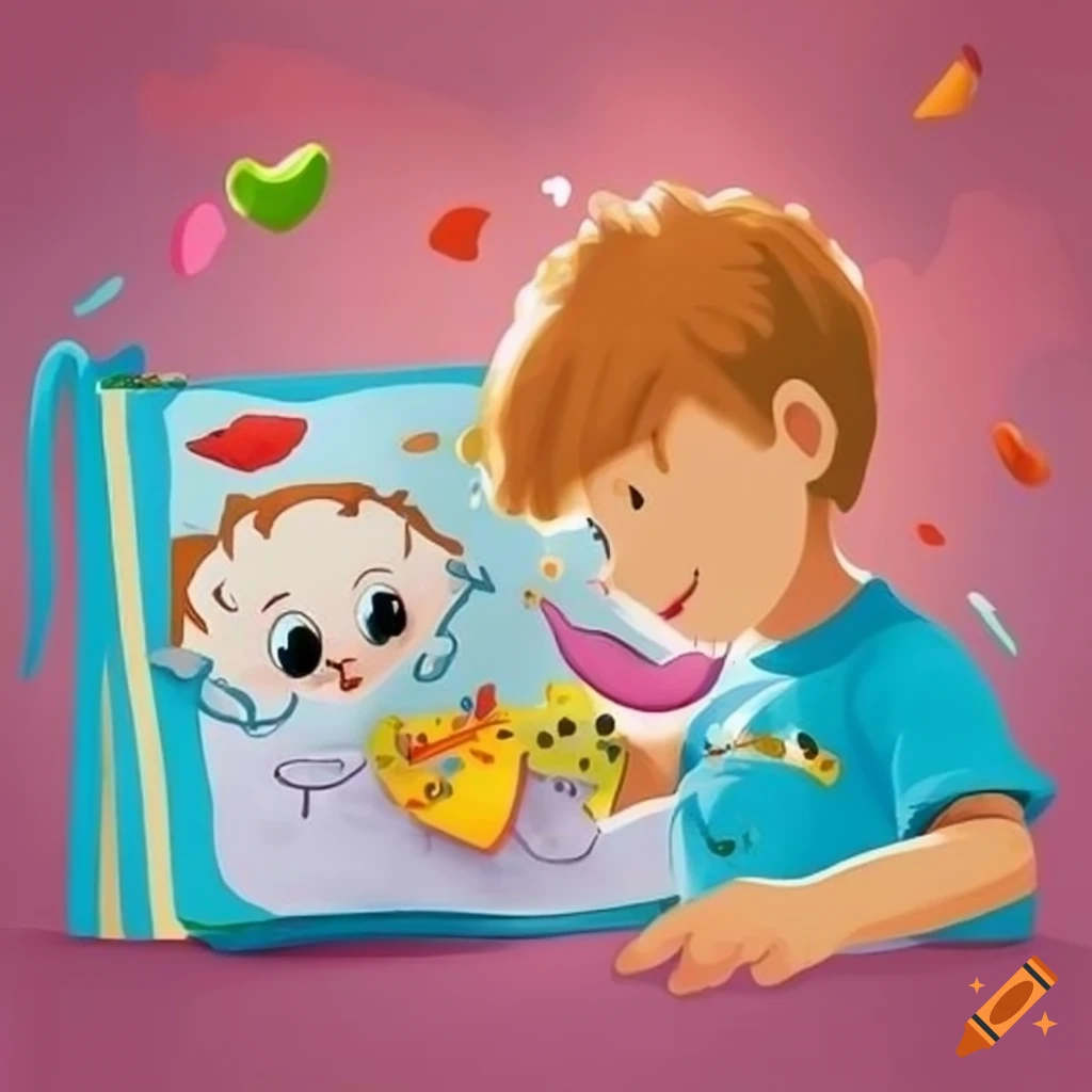 Cover page of an activity book for children aged 8-12