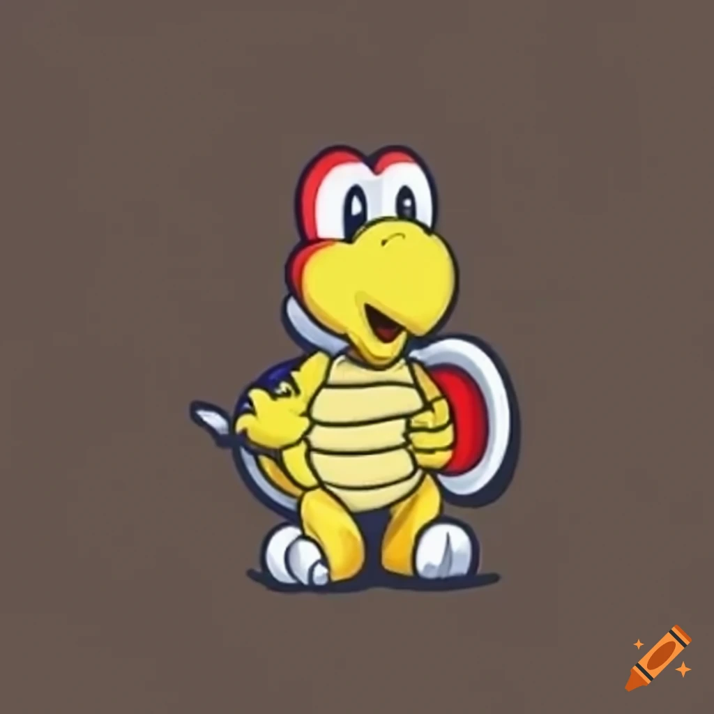 Koopa Troopa enemy from Super Mario series