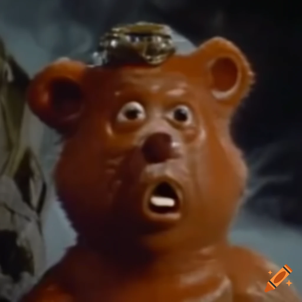 1980s Doctor Who scene with the Gummi Bears adventures