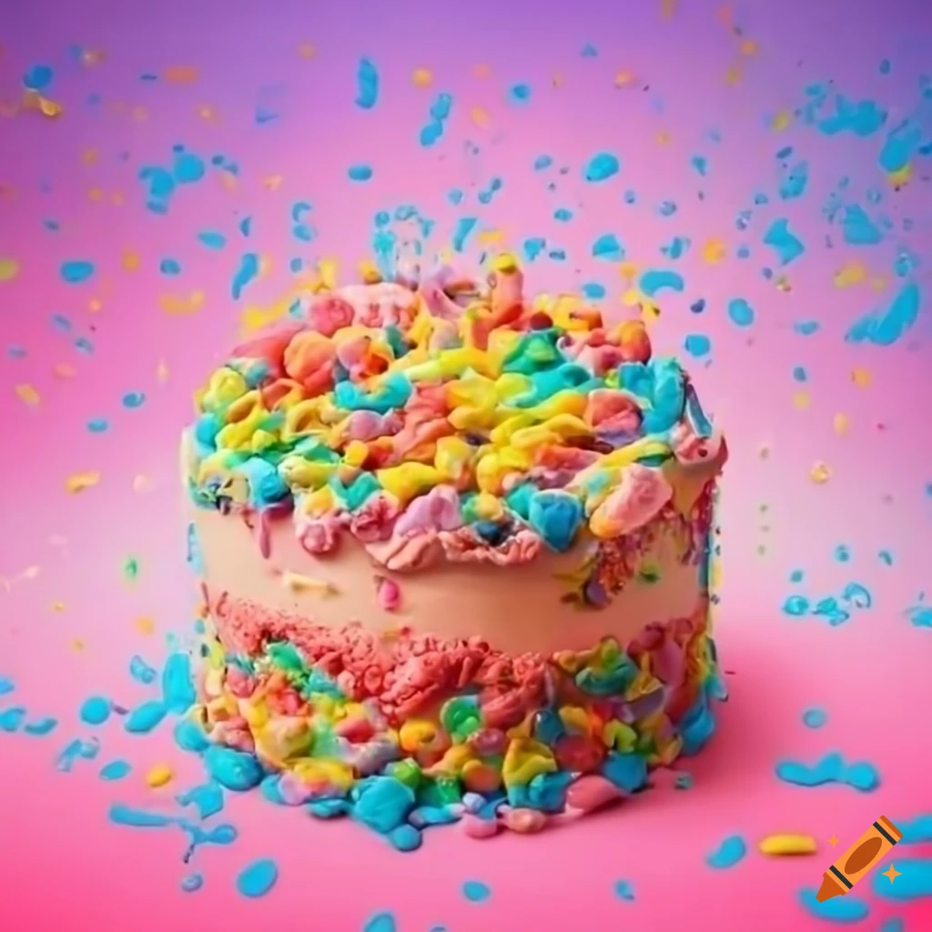 Gateau Splash Fantaisie main image 1