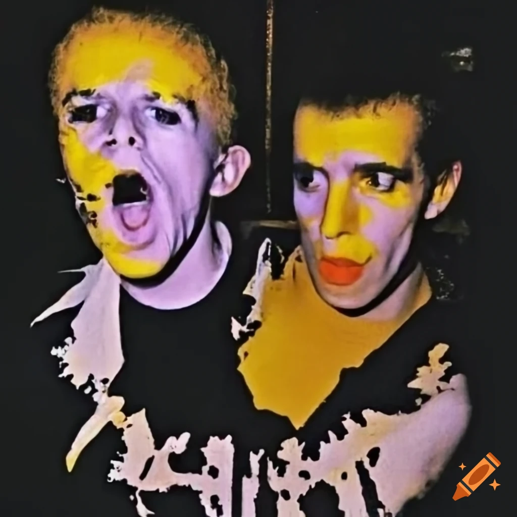 The Clash Unknown Pleasures album cover from 1981 in high-density unichrome yellow