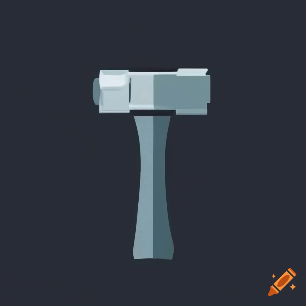 Minimalist blacksmith hammer design