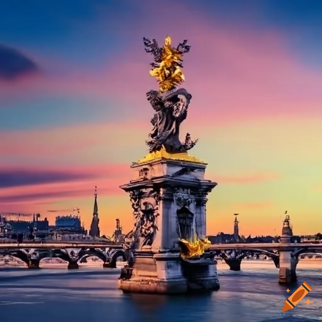 Pont d'Alexandre III in 2024