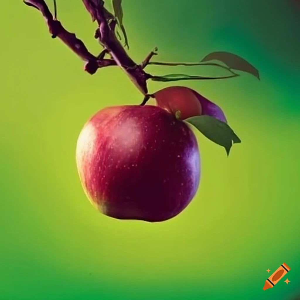 Branch with apples