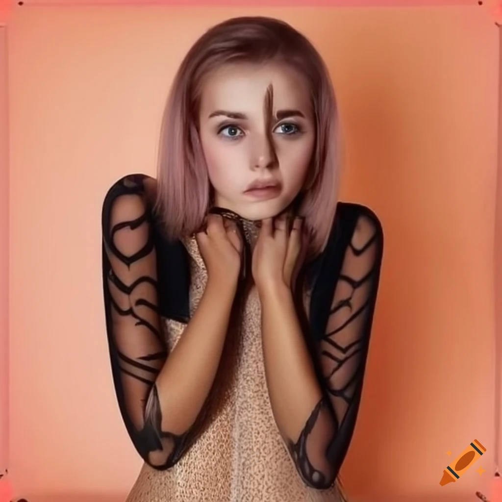 Girl in tights