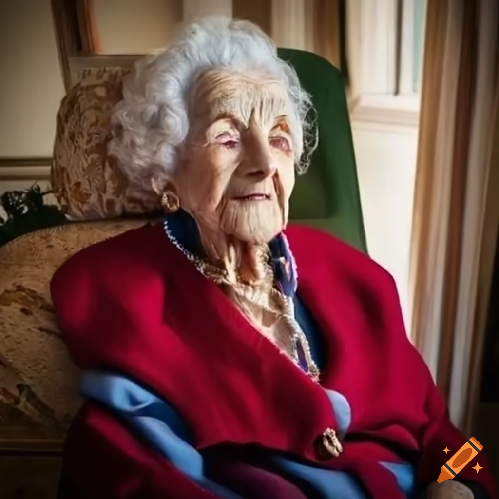 A woman of 86 years from the south of France
