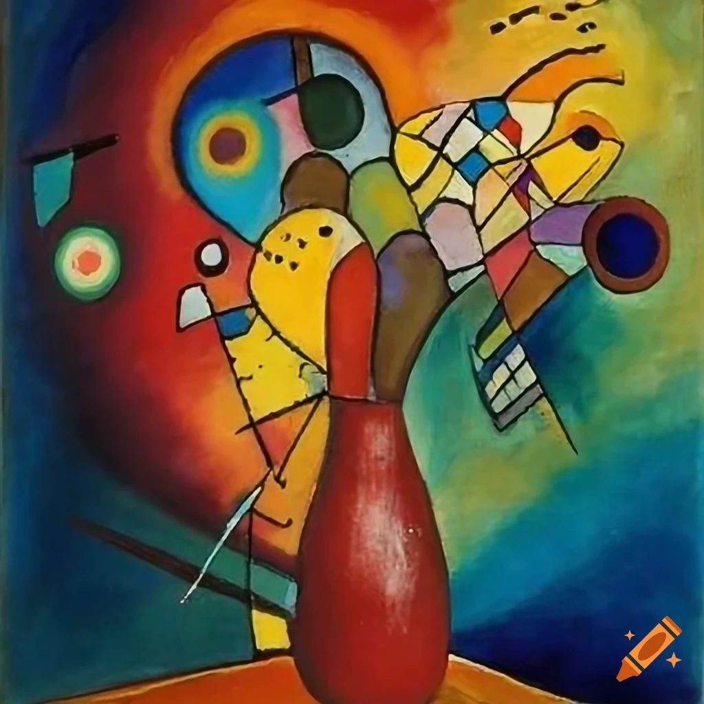 Ascending Kandinsky 1929 Russian avant-garde art