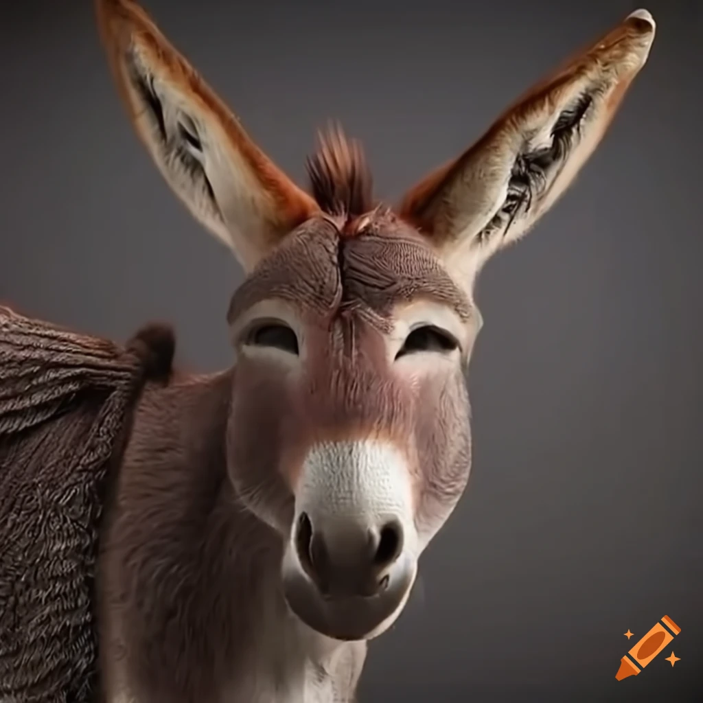 Deborah Ann Woll transforming into a donkey in a CGI VFX scene