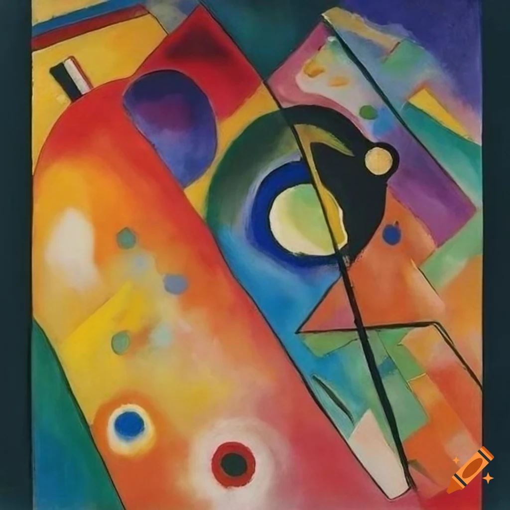 Ascending Kandinsky 1929 Russian avant-garde art