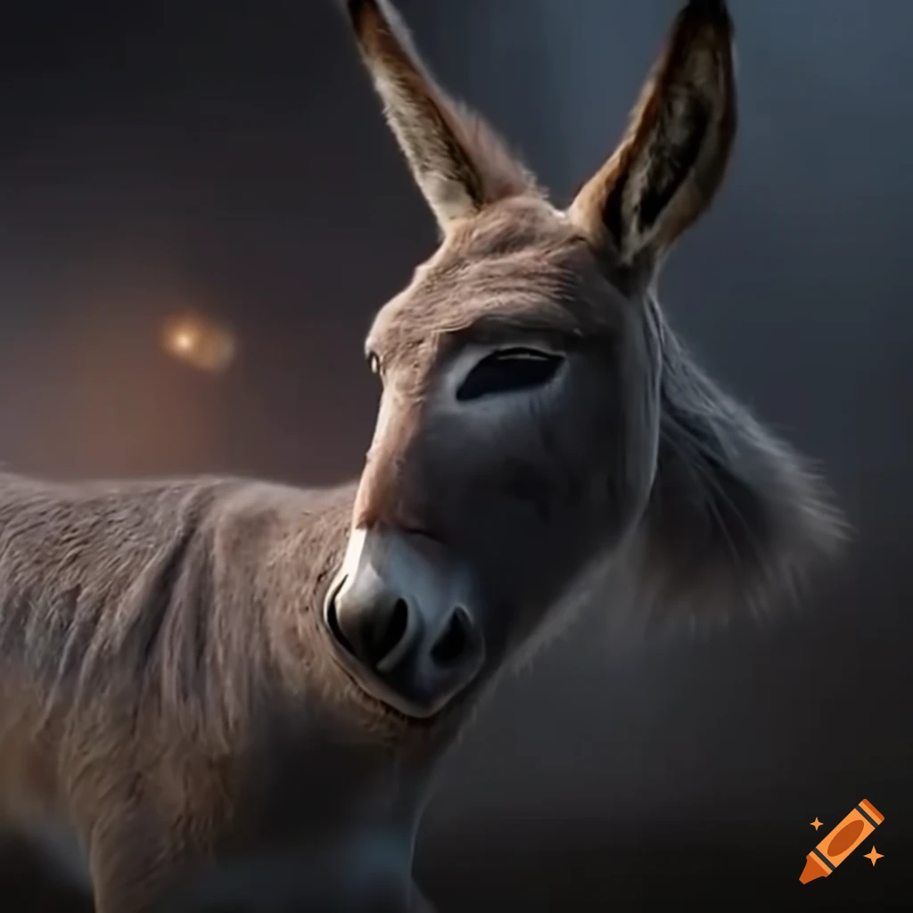 Actress transforms into a donkey in CGI VFX scene