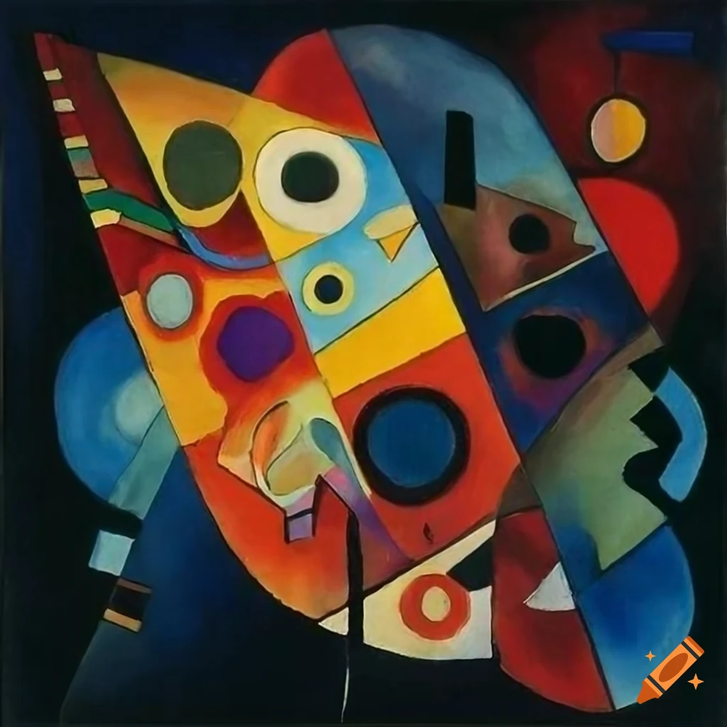 Ascending Kandinsky 1929 Russian avant-garde art