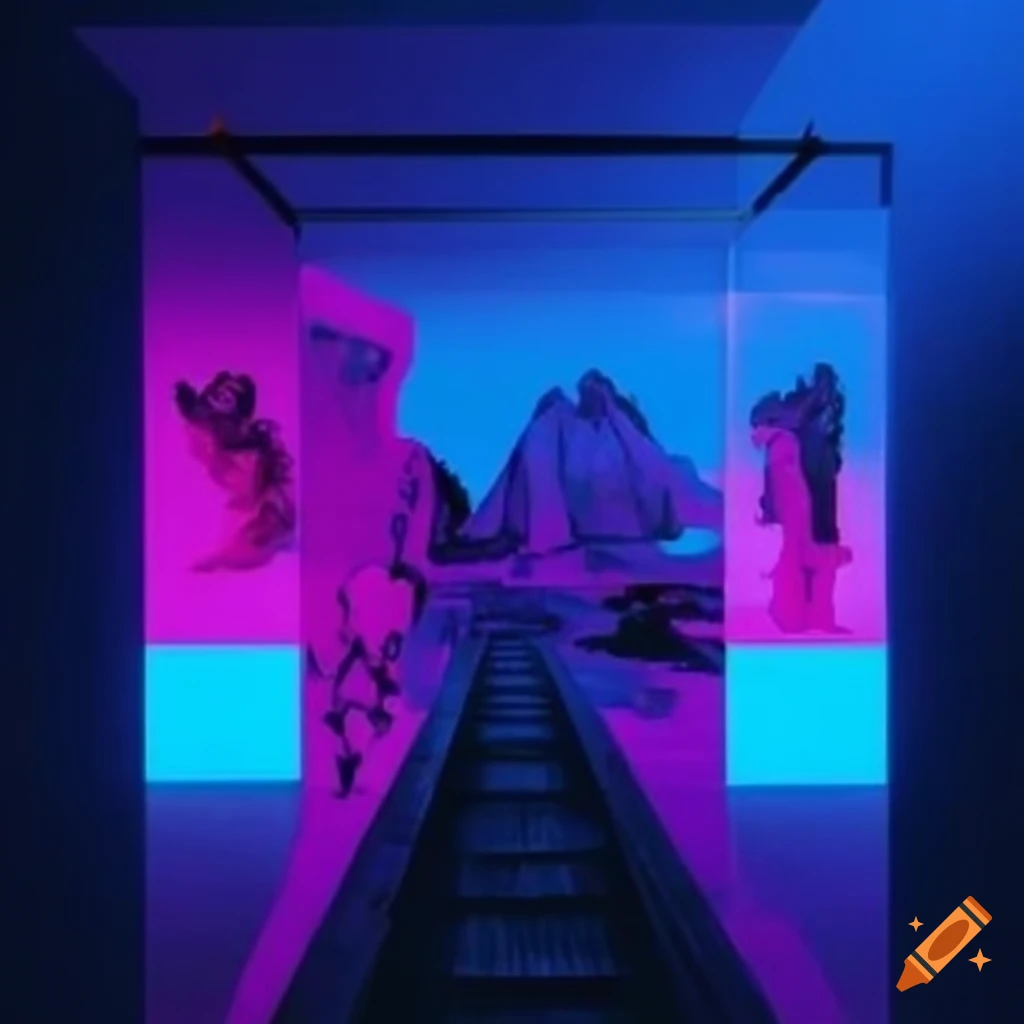 Vagabonding Vaporwave Exhibition