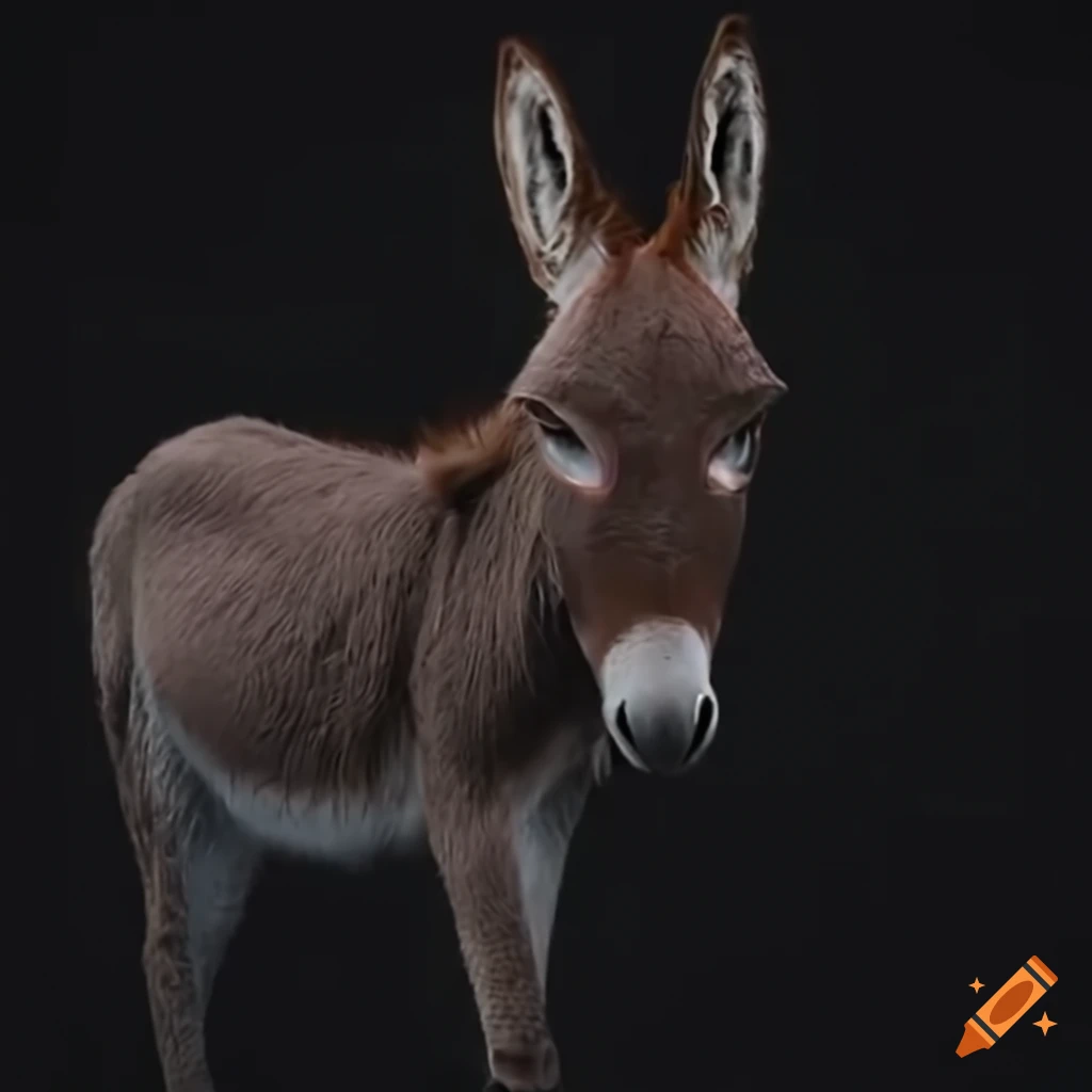 Deborah Ann Woll transforming into a donkey in a CGI VFX scene
