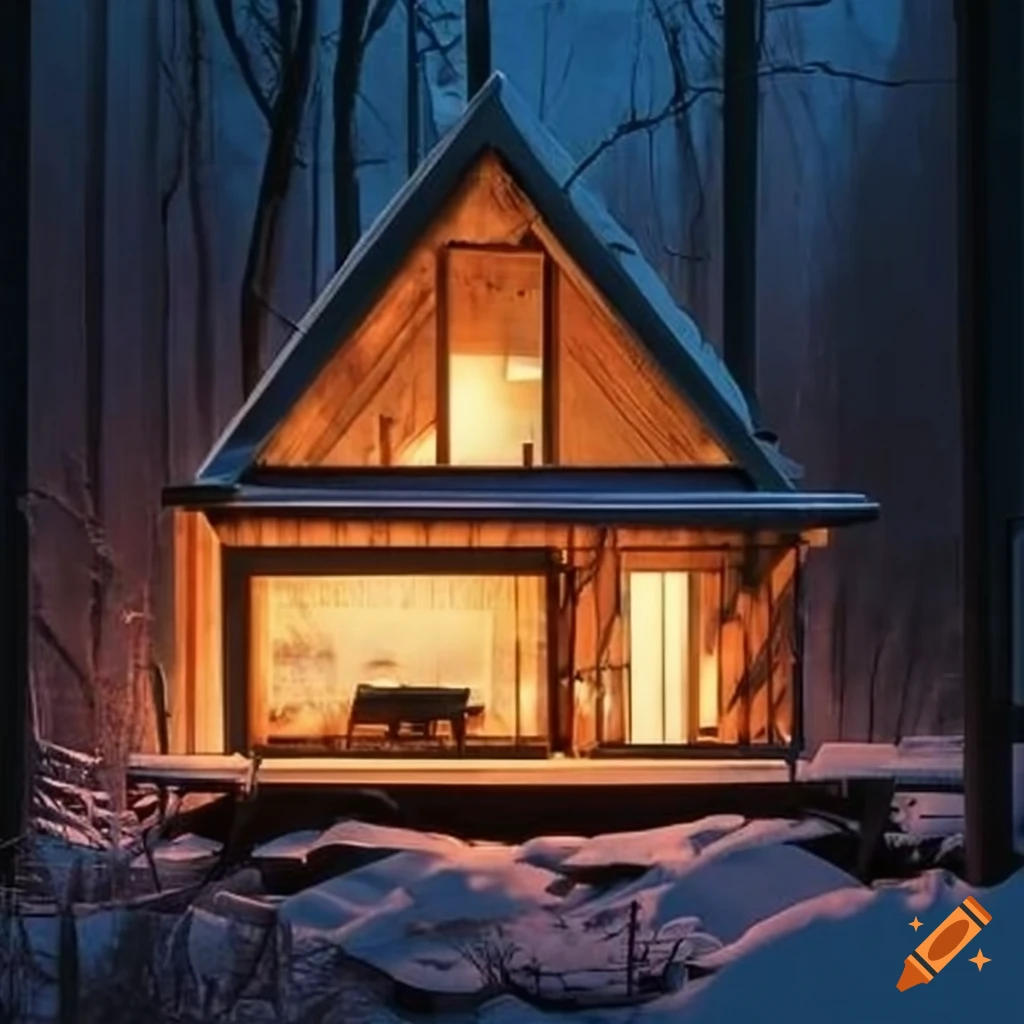 Well organized cabin architecture