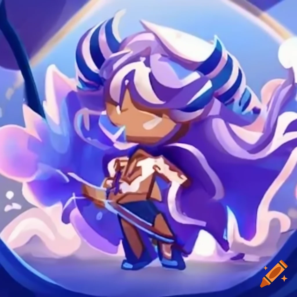 Coral-themed cookie from Cookie Run Kingdom game