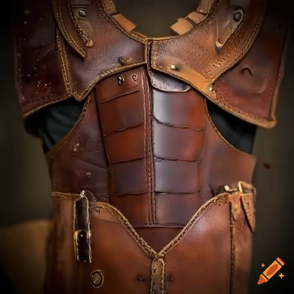 Leather armor shining with toxic grease