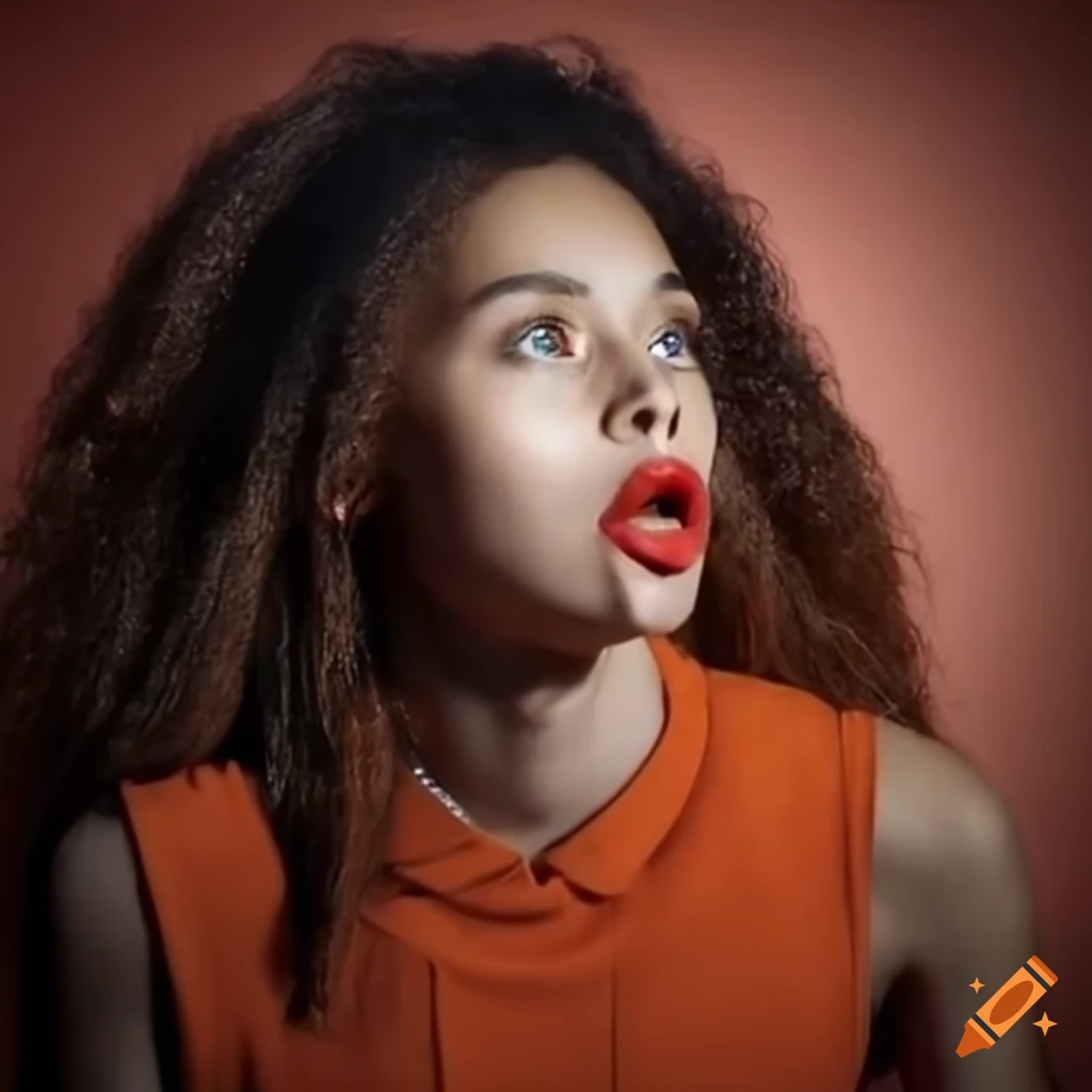 Clothing model posing with McDonald's theme