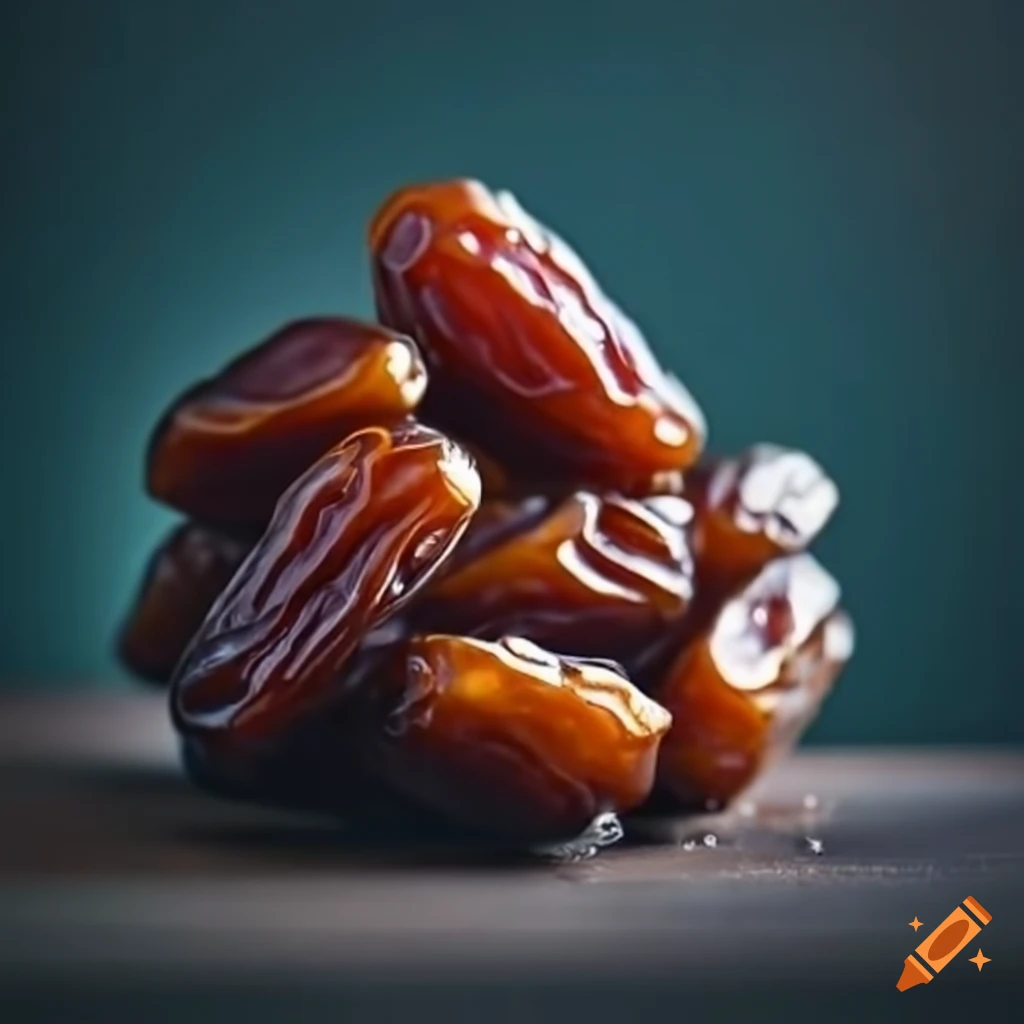 Dates fruit close up