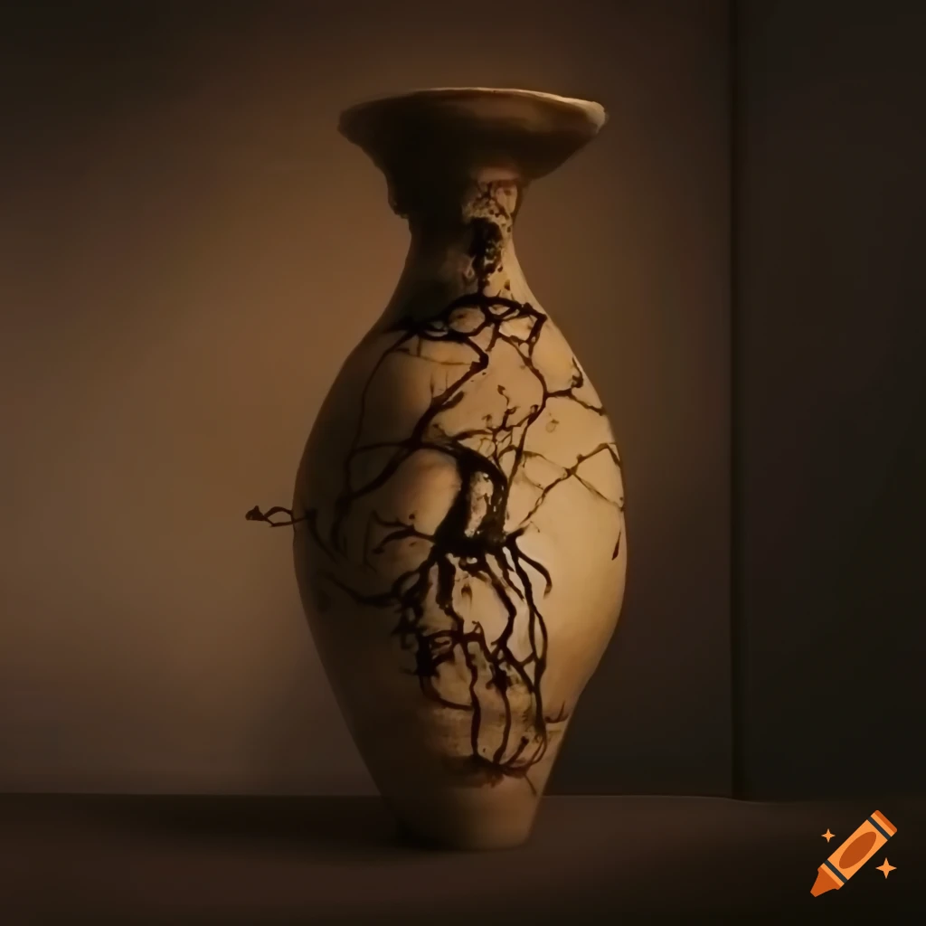 Artistic representation of hidden desires, fears, broken love, and struggles of the human psyche