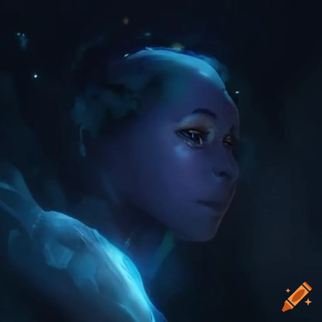 Person exploring a new world in a lucid dream