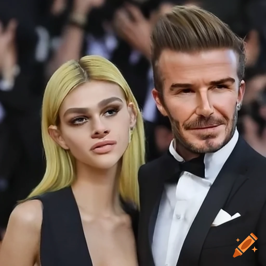 David Beckham and Nicola Peltz