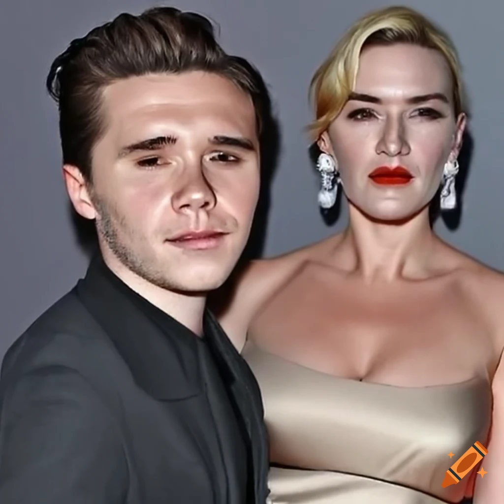 Brooklyn Beckham with Kate Winslet